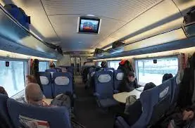 Вагоны по классам в поезде Сапсан
