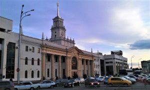 Вокзал прибытия поездов из Туапсе в Краснодар
