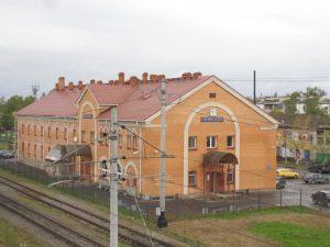 Вокзал отправления поезда Сапсан в Тверь из Окуловки