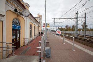 Вокзал прибытия поезда Сапсан из Твери в Чудово