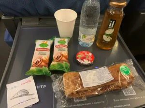 Билеты в Санкт-Петербург на поезд Сапсан с питанием